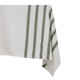 Nappe de Table en Coton avec Rayures AKSEL  