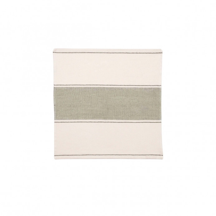 Serviette de Table en Coton avec Larges Rayures Aksel