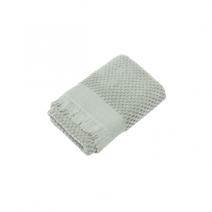 Serviette de Bain en Coton Gaufré avec Franges TETHYS