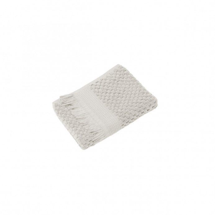 Serviette de Bain en Coton Gaufré avec Franges TETHYS