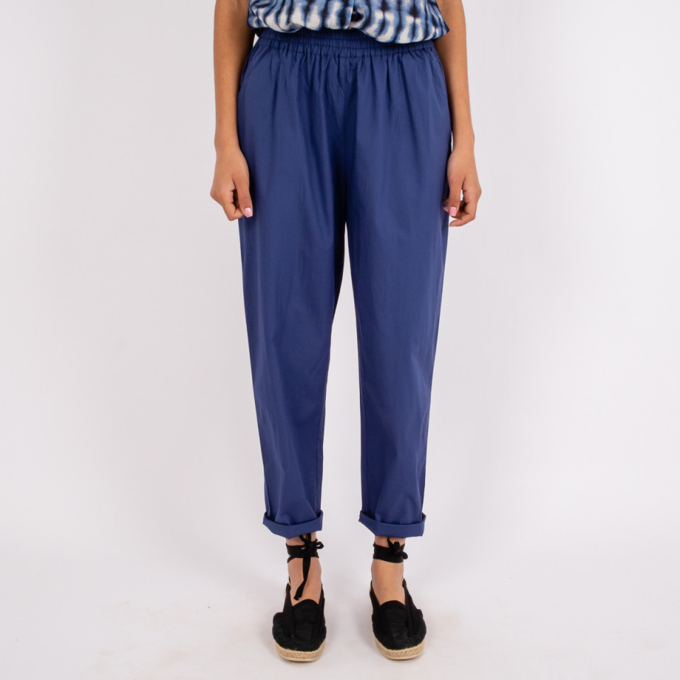 Pantalon Uni Taille Elastiquée Baobab dusk Hod Paris