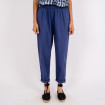 Pantalon Uni Taille Elastiquée Baobab
