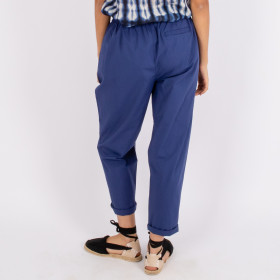 Pantalon Uni Taille Elastiquée Baobab dusk Hod Paris