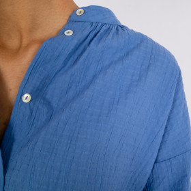 Blouse Coton Gaufré Asma Lotus Hod Paris