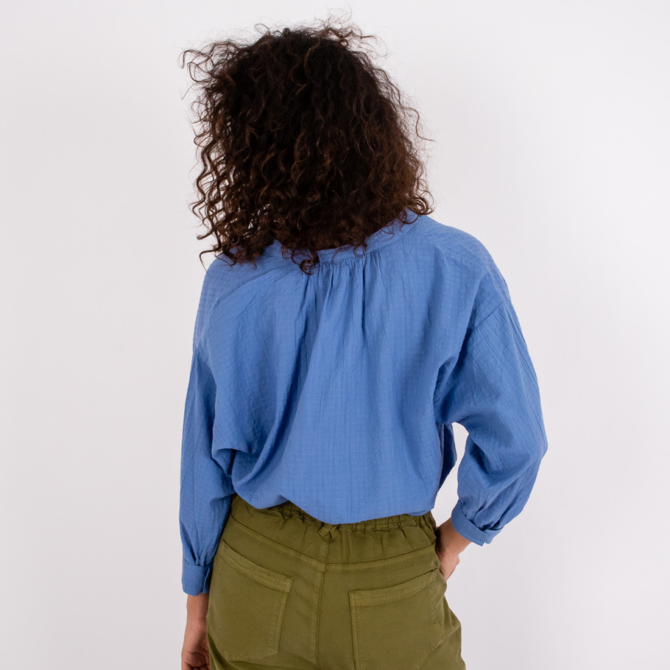 Blouse Coton Gaufré Asma Lotus Hod Paris