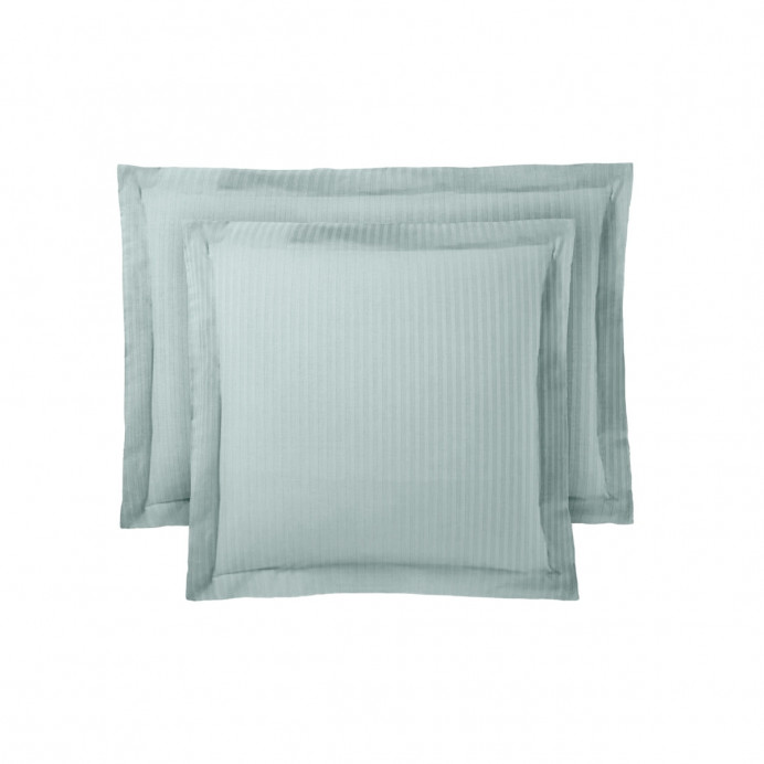 Taie d'Oreiller à Rayures en Satin de Coton CONCERTO