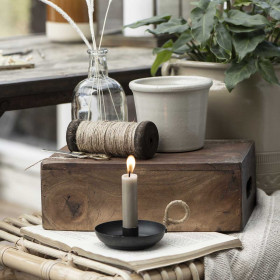 Caisse de rangement en bois rustique