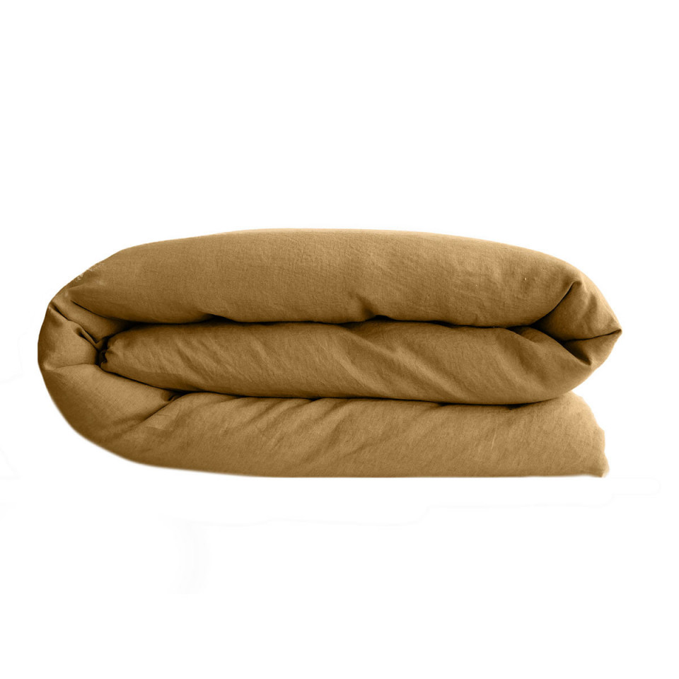 Housse de Couette 100% Coton Lavé PALACE Forme Bouteille  