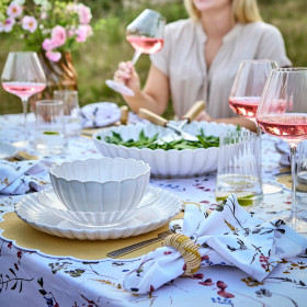 SUNNY Rond de serviette en Bamboo - set de 4 