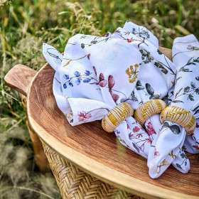 SUNNY Rond de serviette en Bamboo - set de 4 