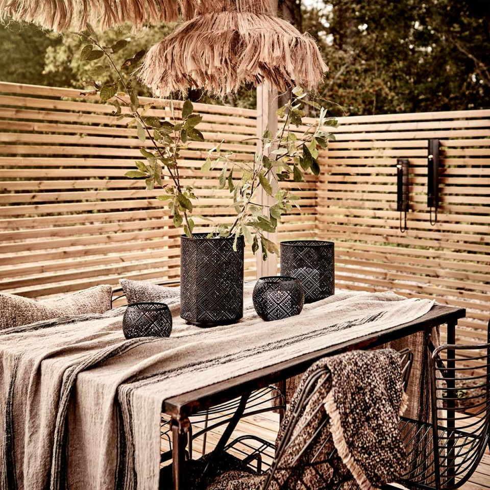 THOMAS Bougeoir mural Noir 