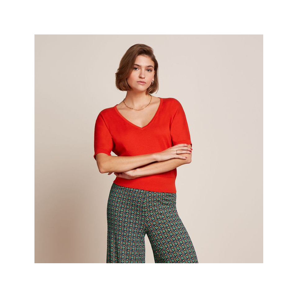 Pull Manches 3/4 en Coton Valentina - King Louie