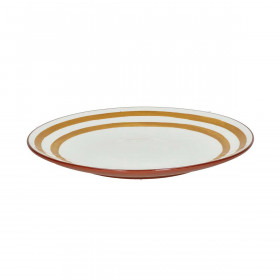 MYKONOS - Assiette Plate - Porcelaine - Vert