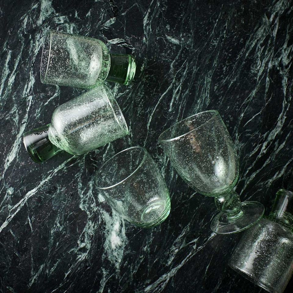Verre à Vin Blanc STÈLE Vert Pâle 