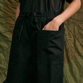Pantalon Elastique en Coton Babakar black hod paris