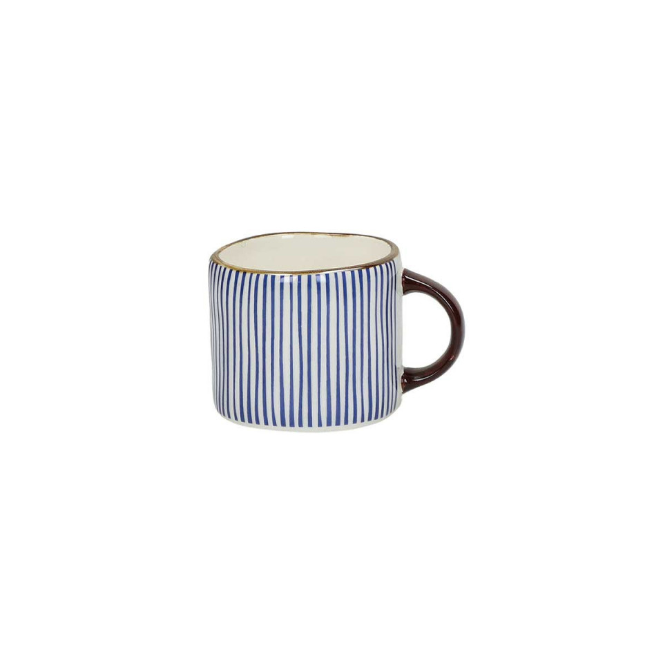 Tasse Espresso en Porcelaine Bleu ANAFI