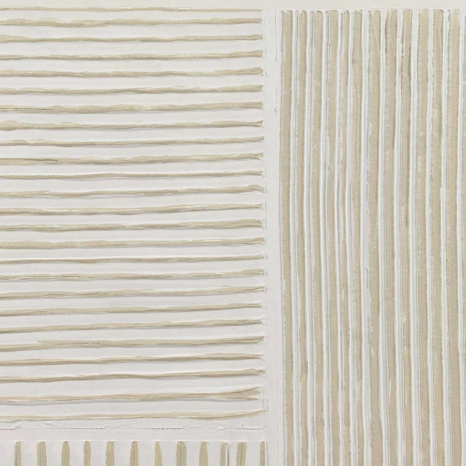 Toile avec Cadre Bois de Pin BLANCHE 