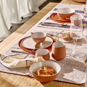 Bol à Céréales en Porcelaine Blanc MARIAGE 
