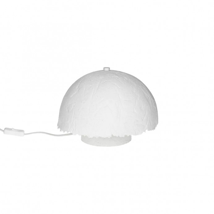 Lampe de Table Papier Mâché Blanc COMPETA  