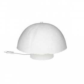 Lampe de Table Papier Mâché Blanc COMPETA  
