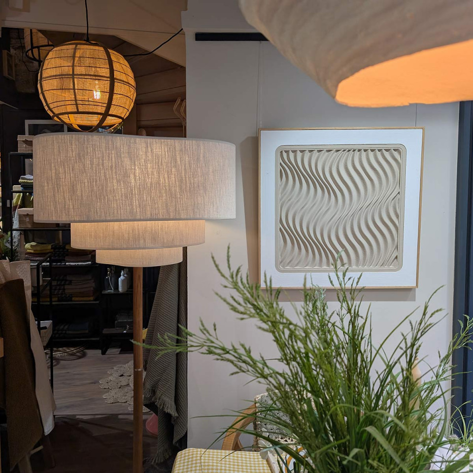 Déco Murale Bois Beige LA MARÉE BASSE 