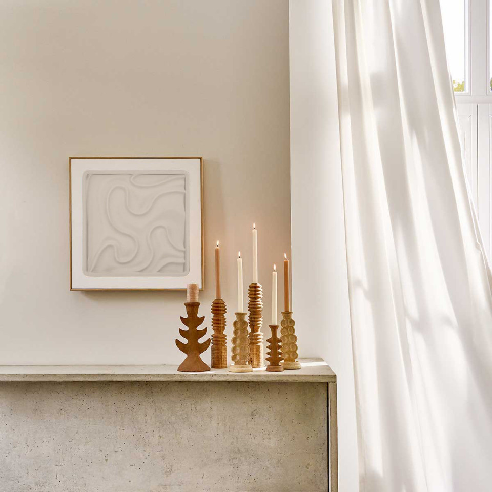 Déco Murale Bois Beige LA MARÉE BASSE 