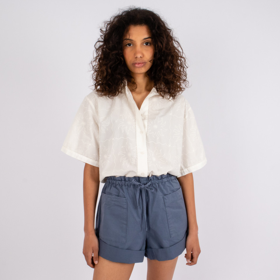 Short Large Taille Elastiquée Douala Storm Hod Paris