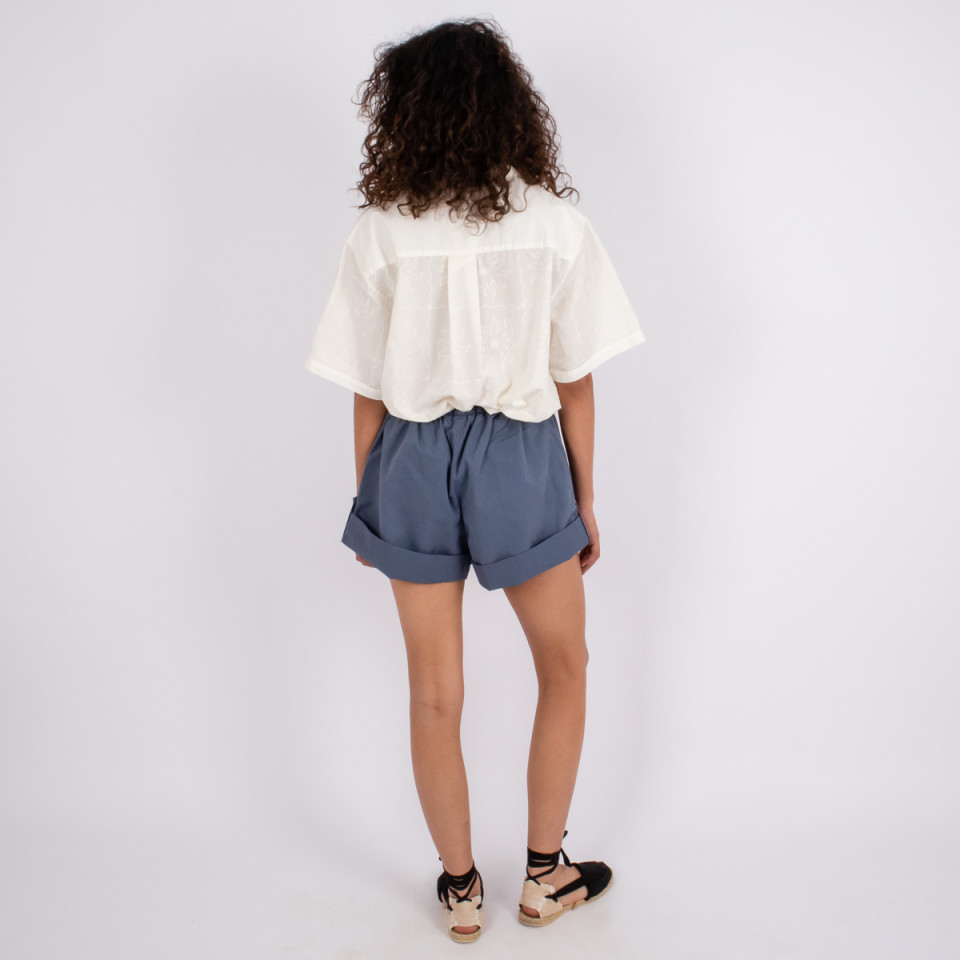 Short Large Taille Elastiquée Douala Storm Hod Paris