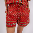 Short en Coton Imprimé Juliette