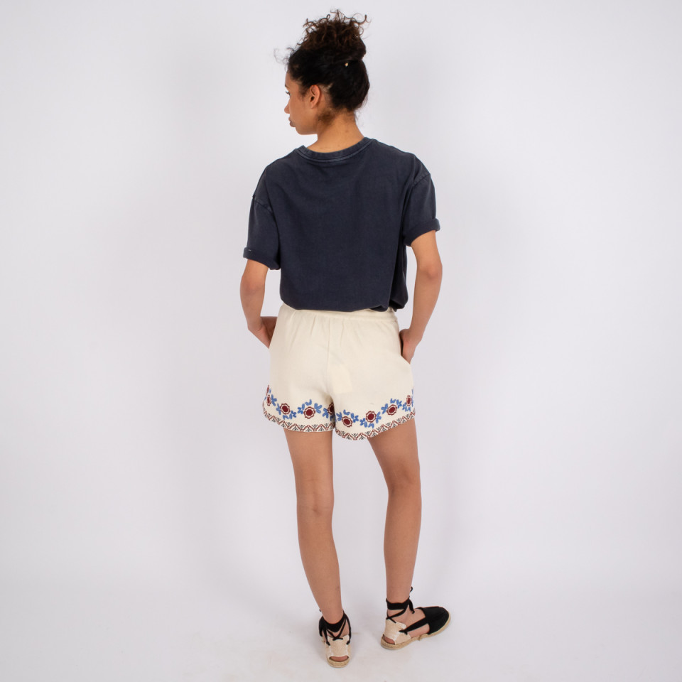 Short en Coton Imprimé Juliette