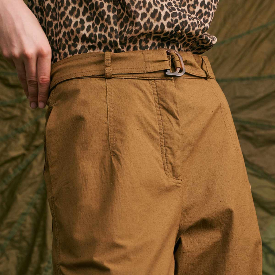 Pantalon Ceinture Cargo Edgar bronze Hod Paris
