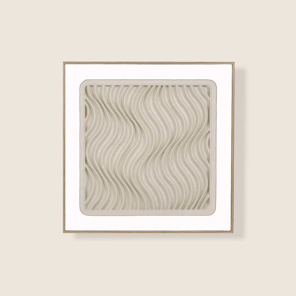 Déco Murale Bois Beige LA MARÉE BASSE