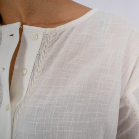 Blouse Brodée Rosemary