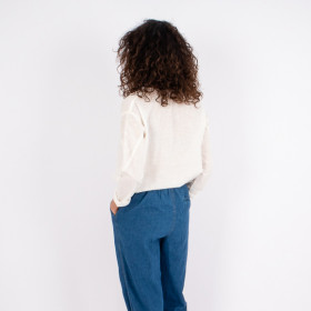 Blouse Brodée Rosemary