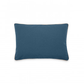 Housse de Coussin Coton Lavé Bord Passepoil Jute Hono  