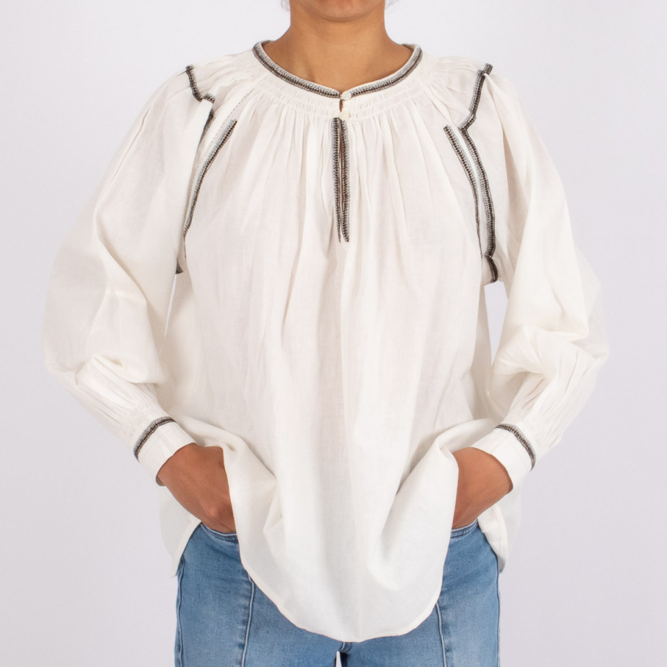 Blouse Brodée Natalia