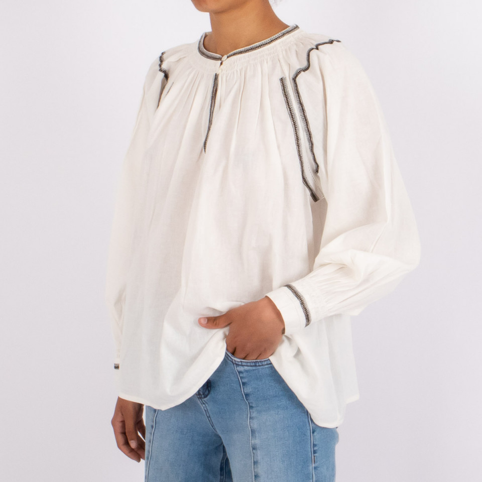 Blouse Brodée Natalia