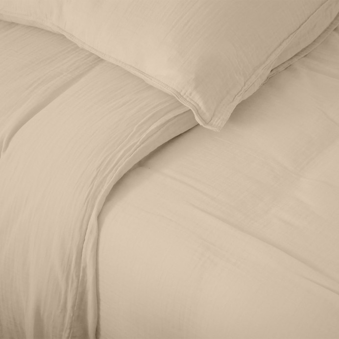 Vent du Sud Drap Plat MILOS en Gaze de Coton - 270X300