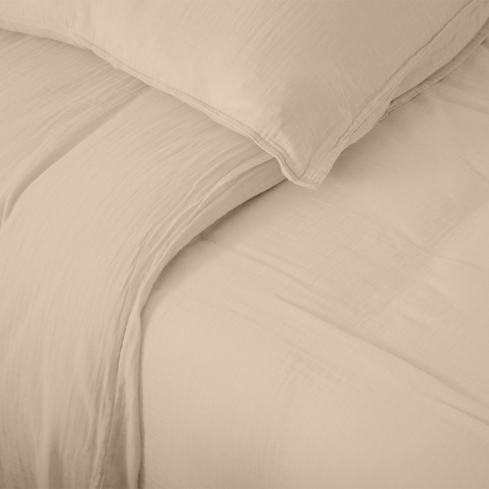 Drap Housse MILOS en Gaze de Coton  