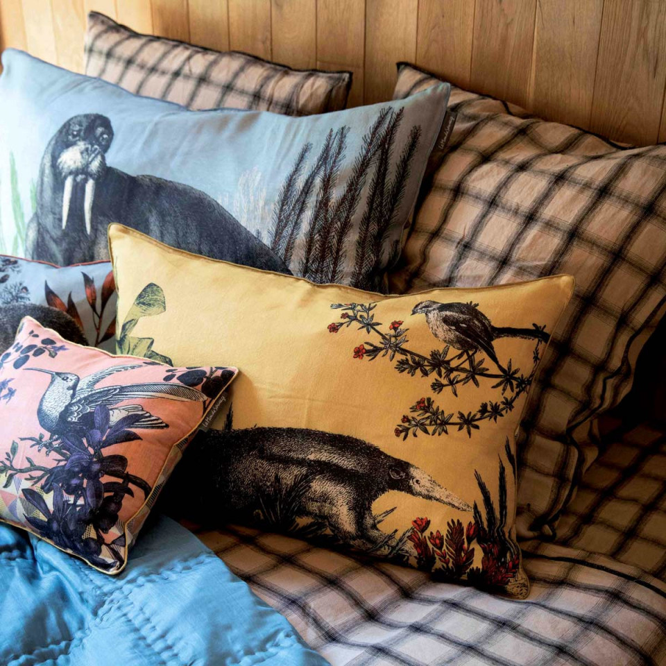 Housse Coussin Bestiaire 42X70 - Antea  
