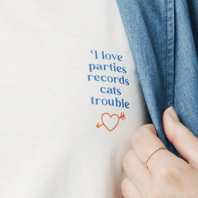 T-Shirt Col Rond I LOVE