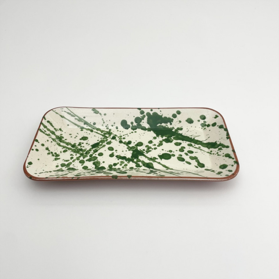 Plat Rectangle Taches Couleur SPLASH