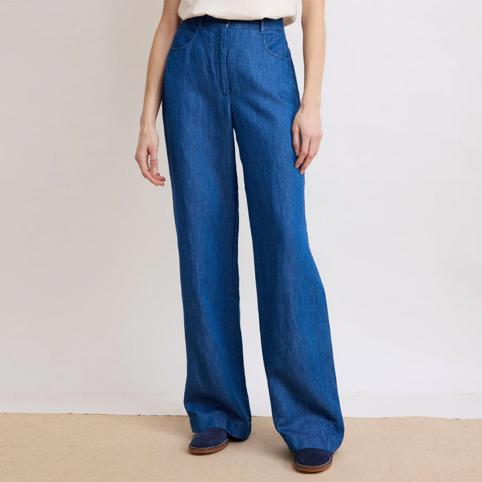Pantalon PILOTE bleu indigo - Hartford