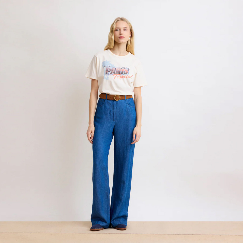 Pantalon PILOTE bleu indigo - Hartford