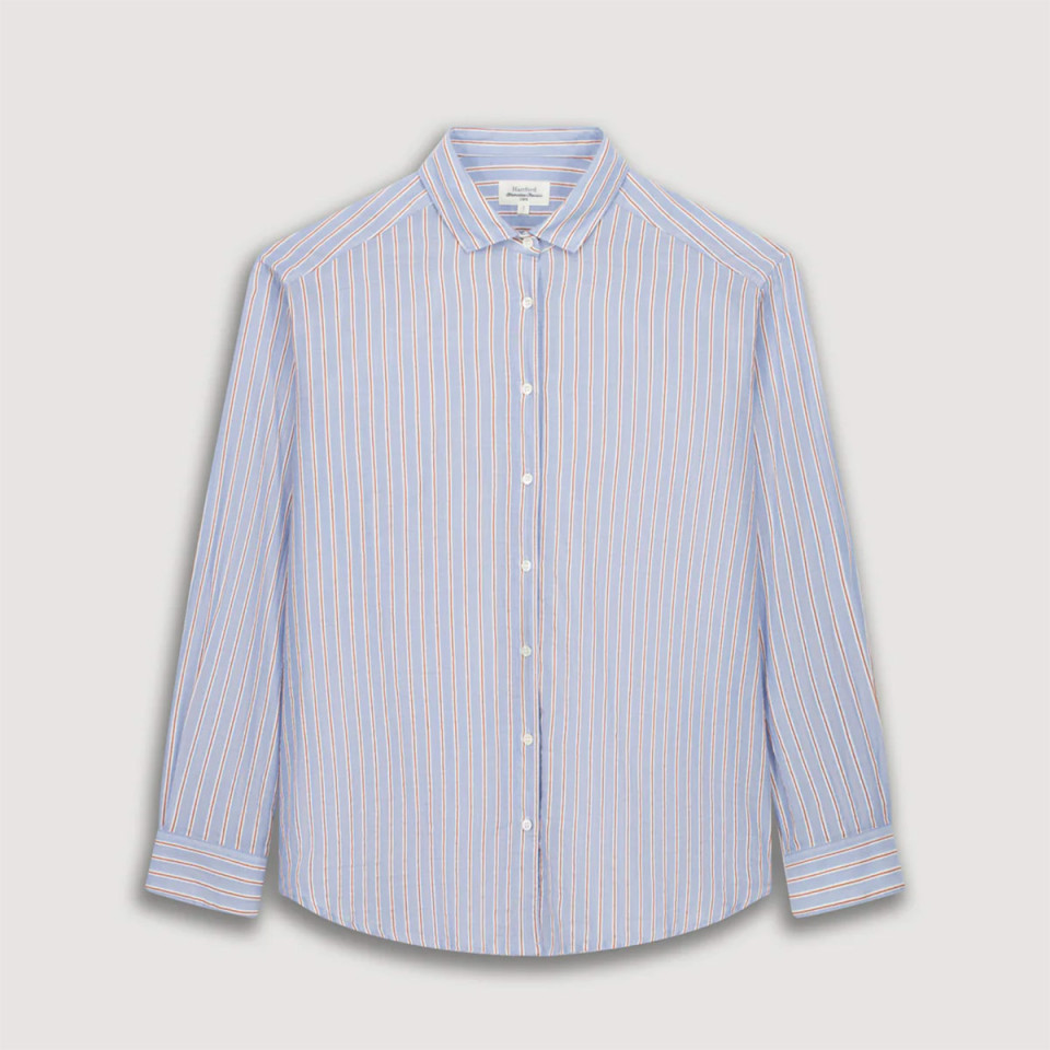 Chemise Rayée CHARLOT bleu - Hartford