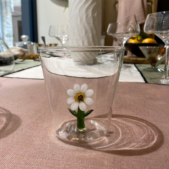 Verre Fiole Marguerite 