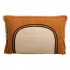 Coussin brodé bicolore Laly