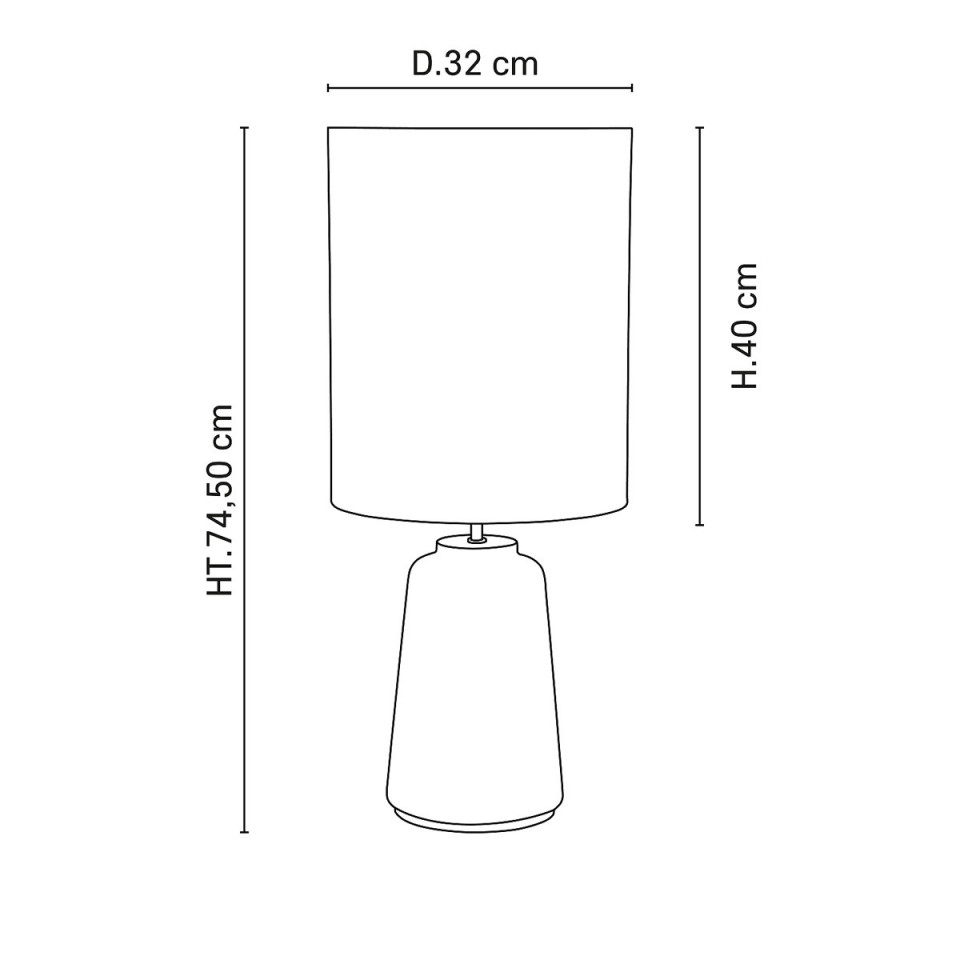 Lampe à Poser Mokuzai M 
