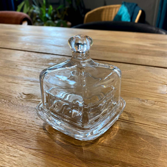 Beurrier Individuel Cloche en Verre 