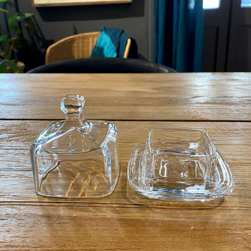 Beurrier Individuel Cloche en Verre 